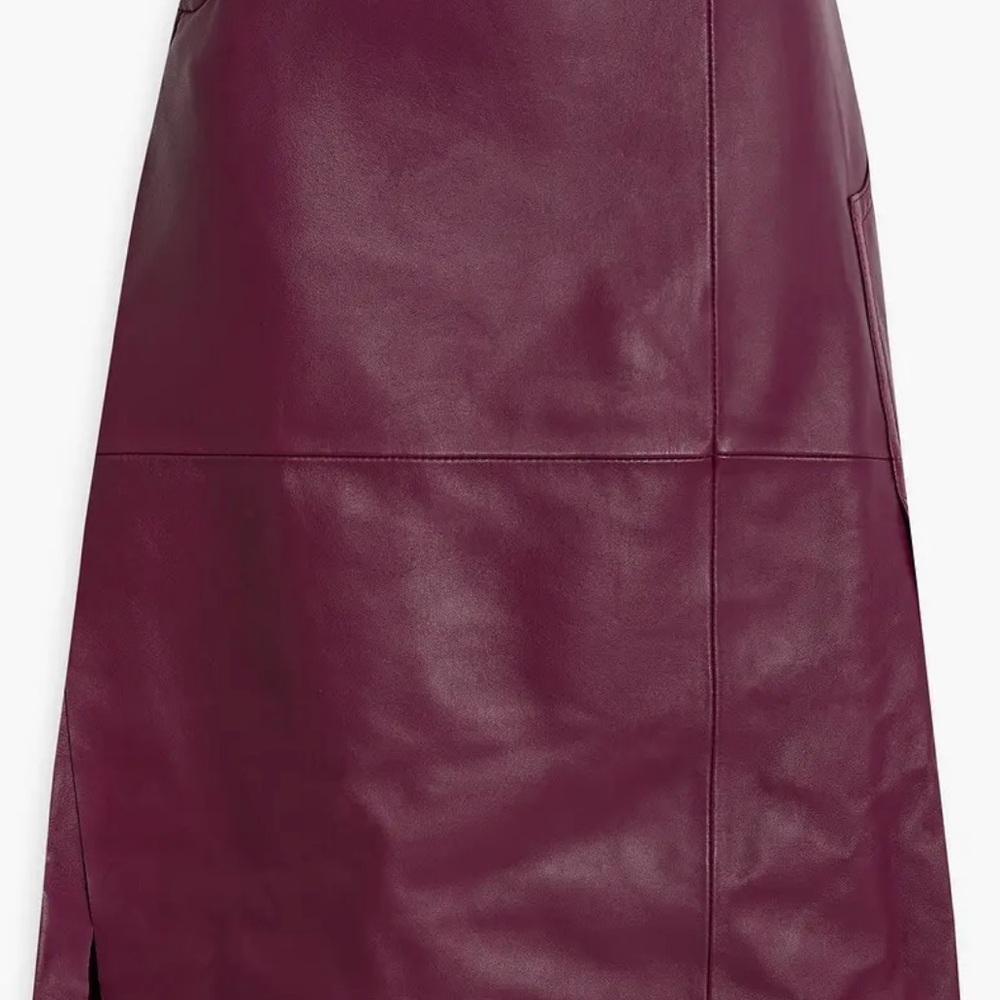 Marni Red Knee-Length A-Line Skirt
